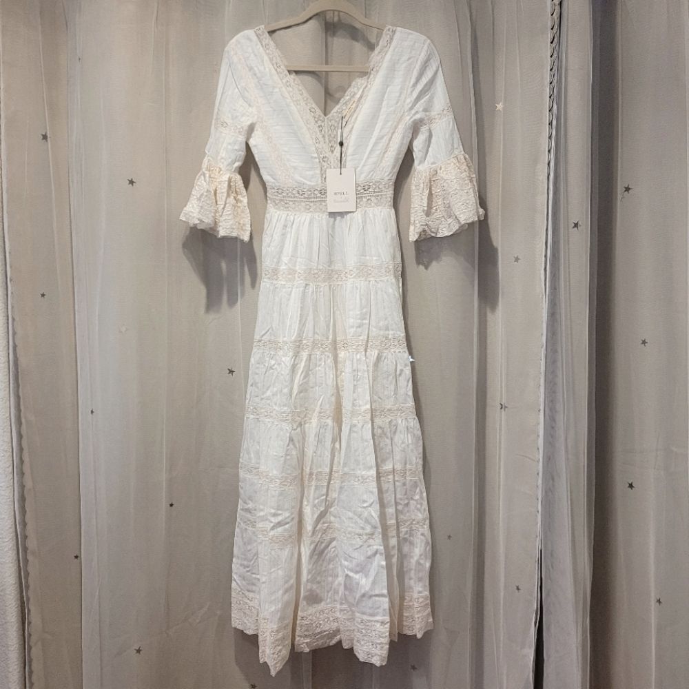 🍒NWT🍒 SPELL TUULA SENORITA GOWN - Picture 11 of 15